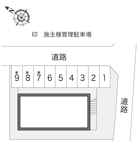 ★手数料０円★船橋市前原西　月極駐車場（LP）